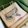 Essential Winter Gucci-style Necklace - Silver Pendant Chain