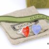 Gucci Enamel Letter Heart Fashion Ring
