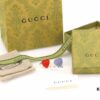Gucci Enamel Letter Heart Fashion Ring