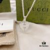 Gucci Gucci 925 Pure Silver Heart Pendant Necklace