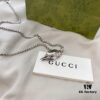 Gucci 925 Sterling Silver Eagle Head Pendant Fashion Necklace