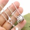 Gucci Double G Lucky Bead Necklace Unisex Couple's Style