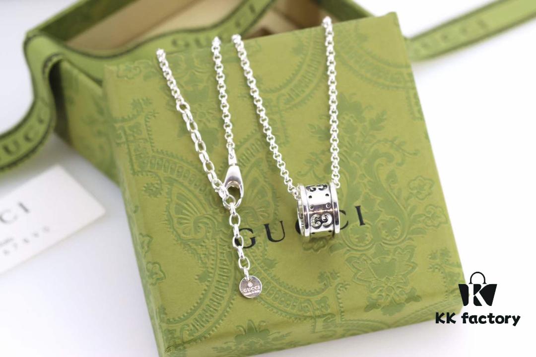 Gucci Double G Lucky Bead Necklace Unisex Couple's Style