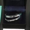 Valentine's Gift ❤️ Recommended Tiffany 1837 Series Letter Open Cuff Bracelet