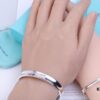 Valentine's Gift ❤️ Recommended Tiffany 1837 Series Letter Open Cuff Bracelet
