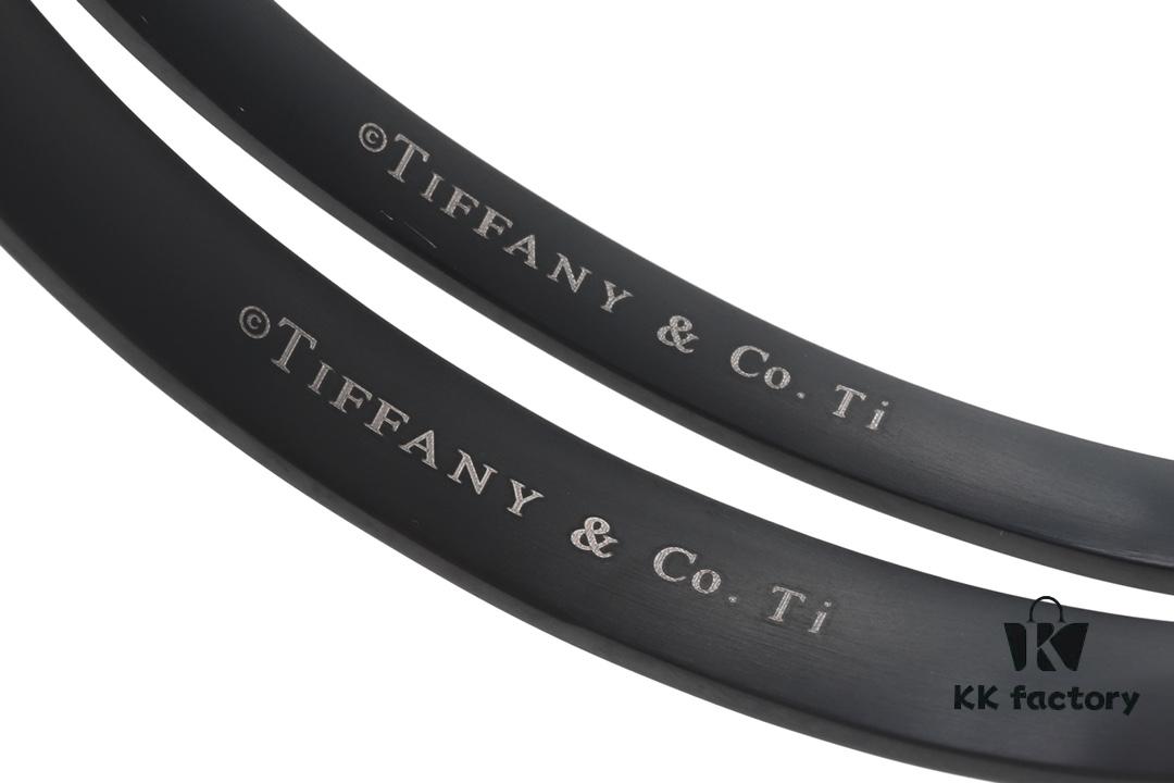 Valentine's Gift ❤️ Recommended Tiffany 1:1 Replica Titanium 1837 Bangle Bracelet