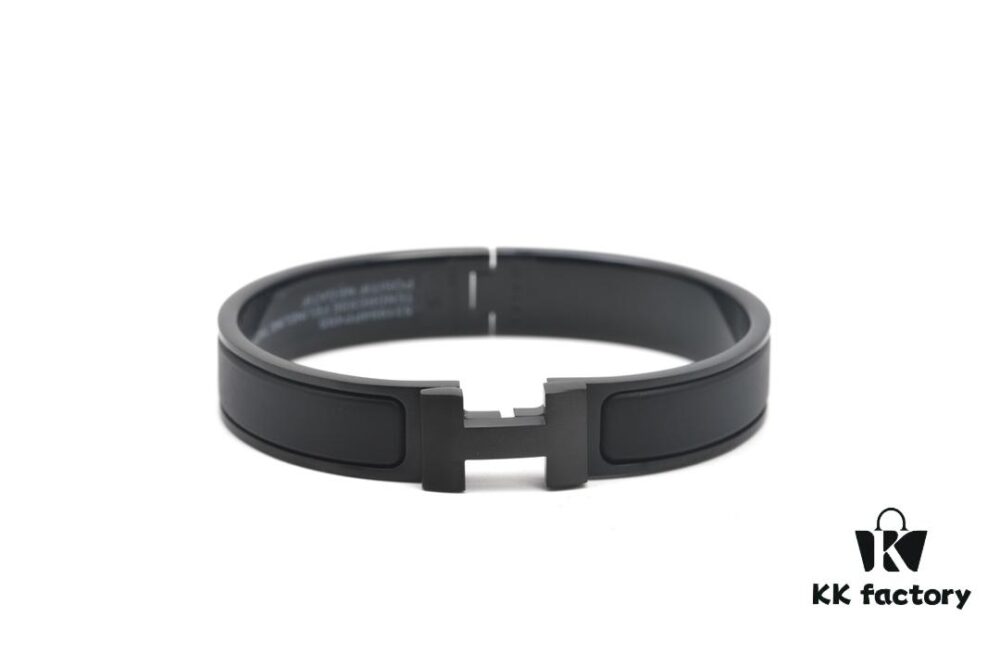 Valentine's Gift ❤️ Couples Style ✔️ HERMES | Exclusive Launch SO BLACK Matte Black Warrior Bracelet New Hermes Men's Bracelet, So Stylish – Makes a Great Statement of Taste and Offers Exceptional Value