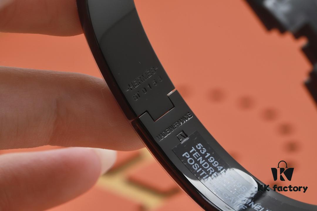 Valentine's Gift ❤️ Couples Style ✔️ HERMES | Exclusive Launch SO BLACK Matte Black Warrior Bracelet New Hermes Men's Bracelet, So Stylish – Makes a Great Statement of Taste and Offers Exceptional Value