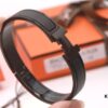 Valentine's Gift ❤️ Couples Style ✔️ HERMES | Exclusive Launch SO BLACK Matte Black Warrior Bracelet New Hermes Men's Bracelet, So Stylish – Makes a Great Statement of Taste and Offers Exceptional Value