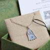 Valentine's Gift ❤️ Gucci Ghost Playful Ghost Necklace