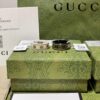 GUCCI Overseas Member Gift - Gucci Gold-Trimmed Double G Ceramic Ring