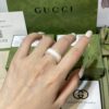 GUCCI Overseas Member Gift - Gucci Double G Ceramic Ring