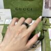 GUCCI Overseas Member Gift - Gucci Double G Ceramic Ring