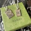 Gucci Cool Square Pendant Couple Necklace