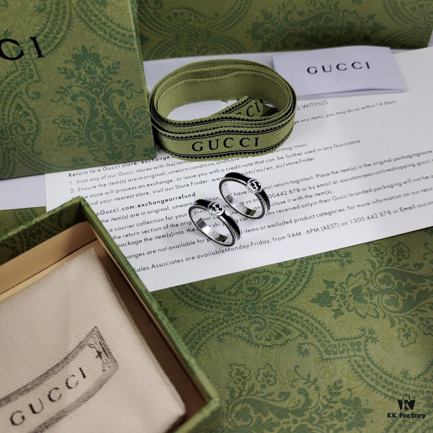 Gucci Black Enamel New Narrow Version Available, Start Your Couple's Look