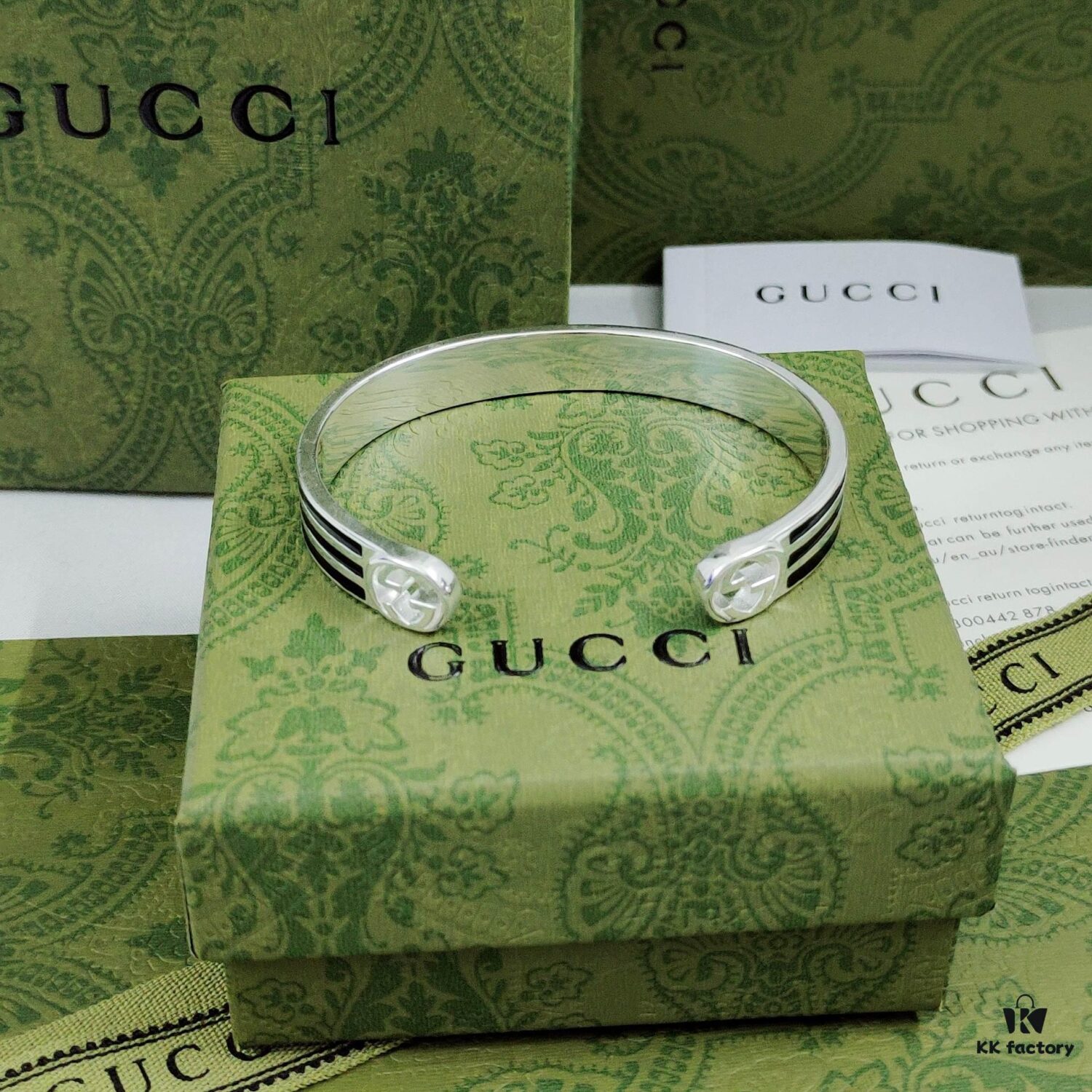 Gucci x Adidas Collaborative Trefoil Latest Style Bracelet