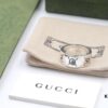 Gucci Ghost Sterling Silver Ring 9mm