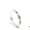 Gucci Ghost Sterling Silver Ring 4mm