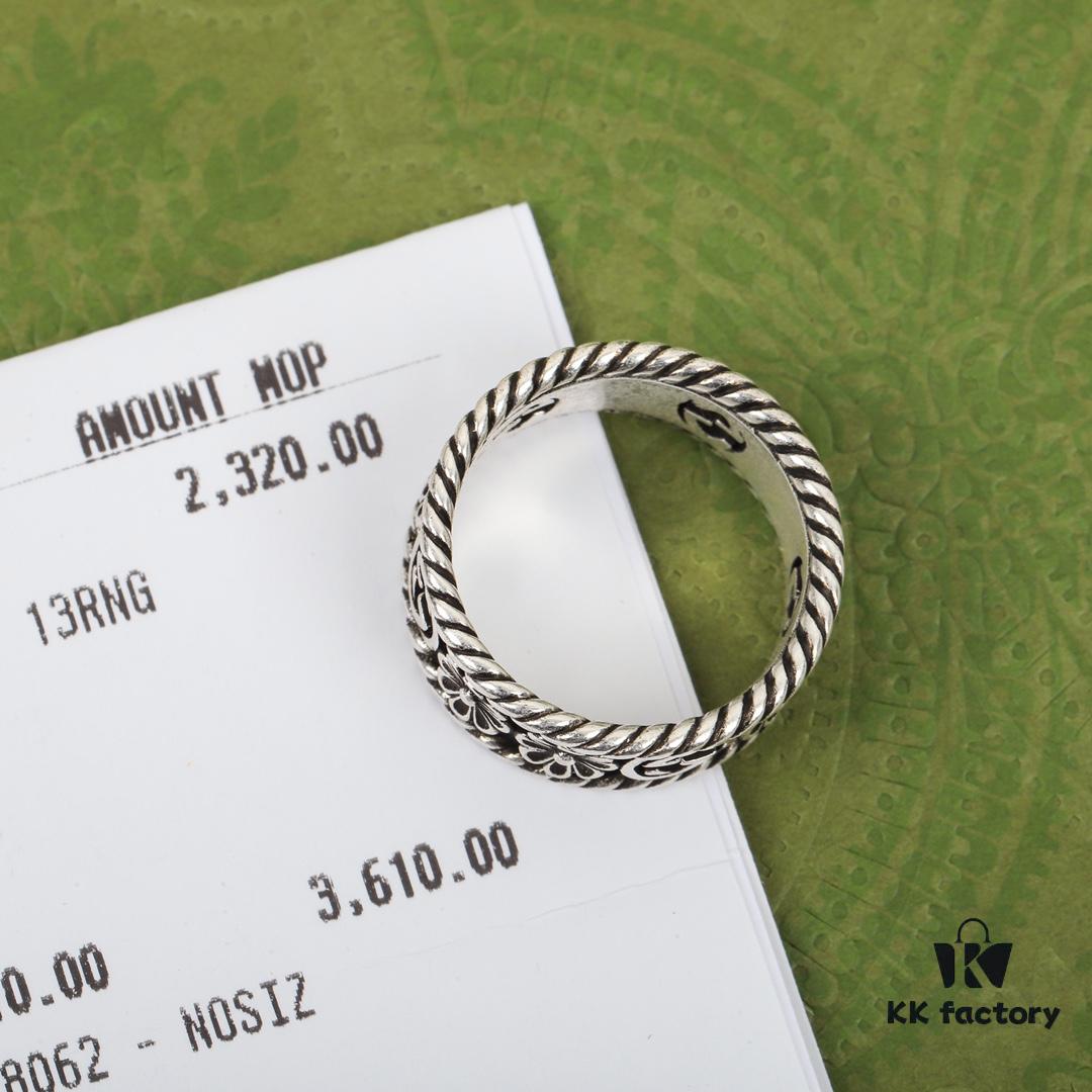 Our Release: Gucci Interlocking Double G Sterling Silver Ring