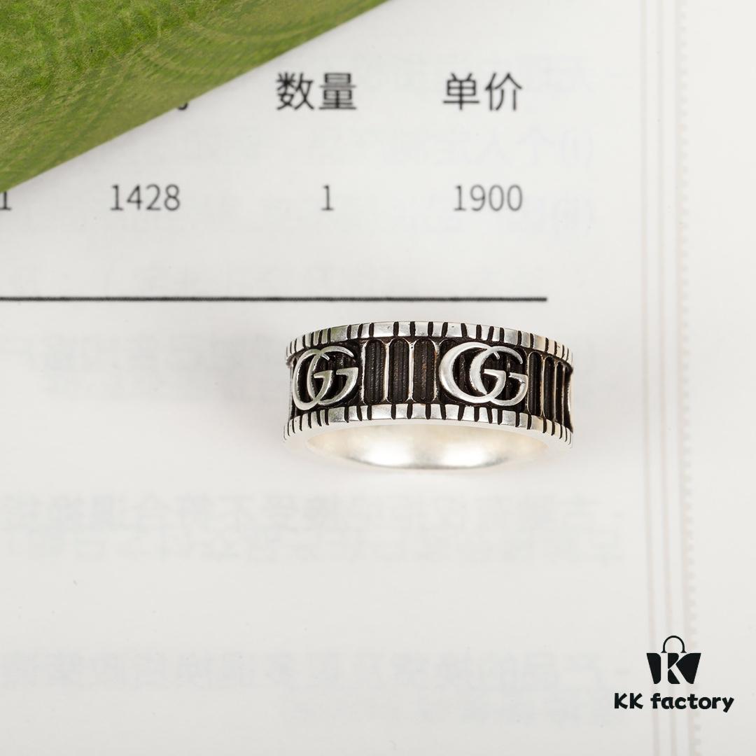 Dual G Pure Silver Ring Z + ZP Made of Sterling Silver, Inquire for Bulk Orders