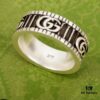 Dual G Pure Silver Ring Z + ZP Made of Sterling Silver, Inquire for Bulk Orders