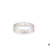 New Arrival: GUCCI Inspired CNC Crafted 925 Sterling Silver White Gold Plated Ring with Openwork Star Design