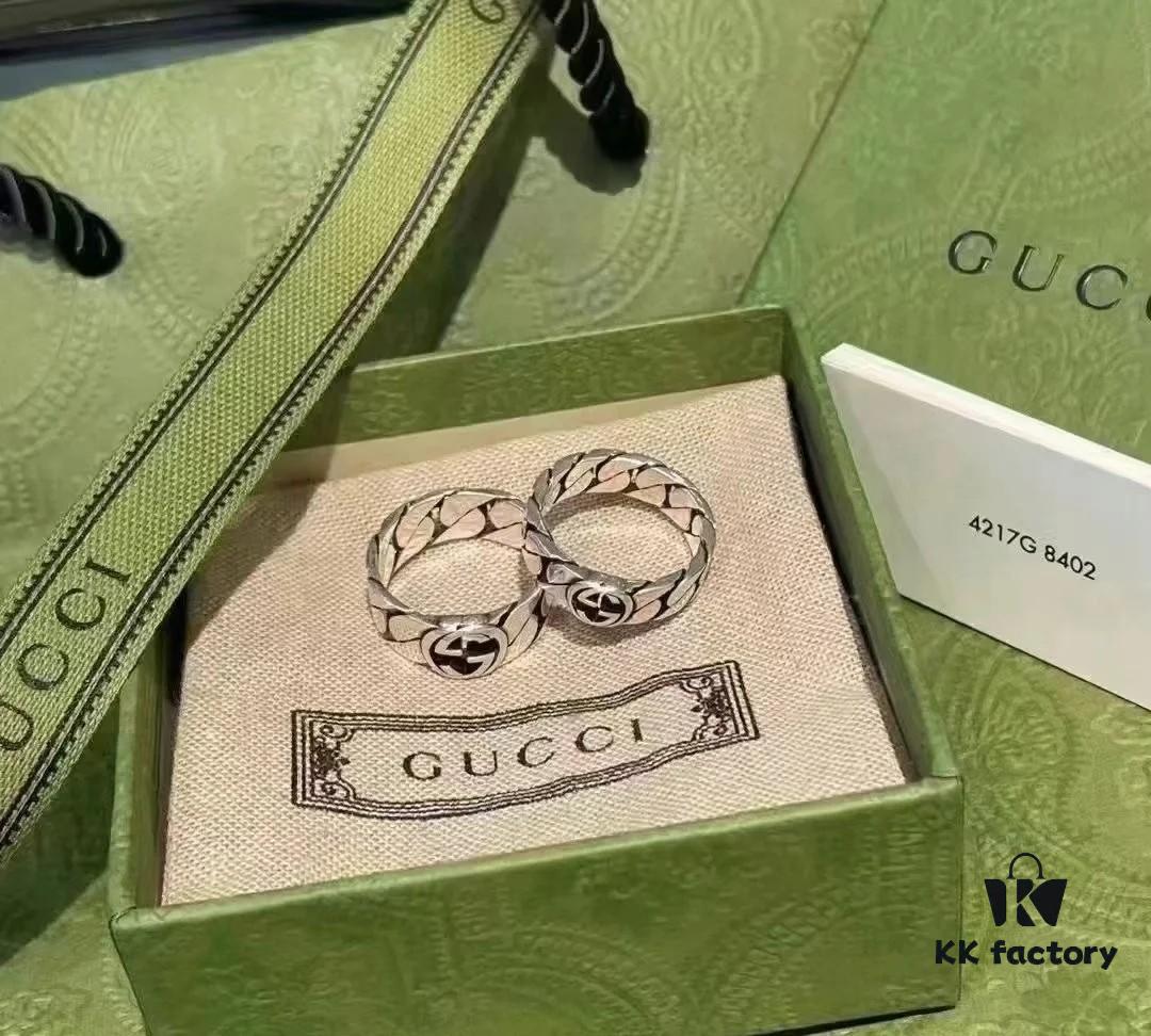 Valentine's Gift ❤️ Gucci Couple Rings