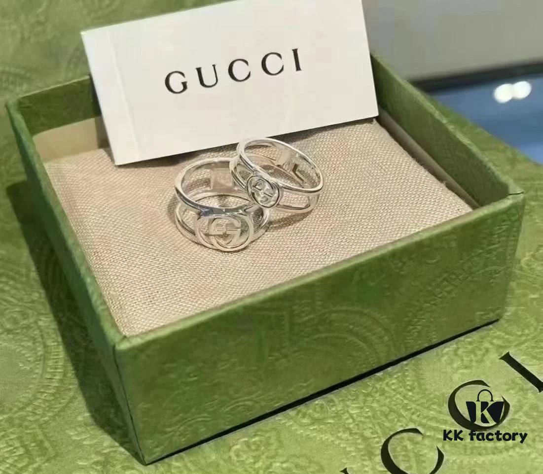 Valentine's Gift ❤️ Gucci Couple Rings