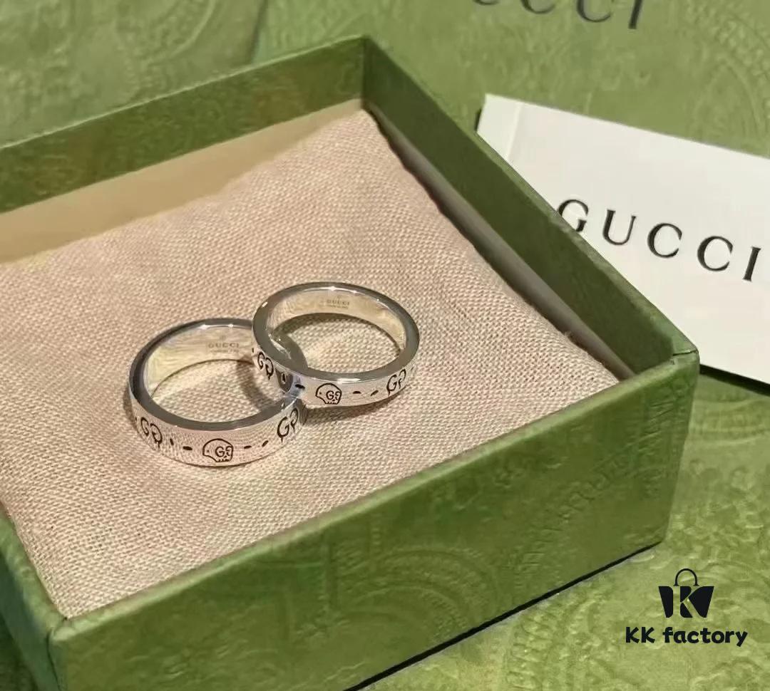 Valentine's Gift ❤️ Gucci Couple Rings