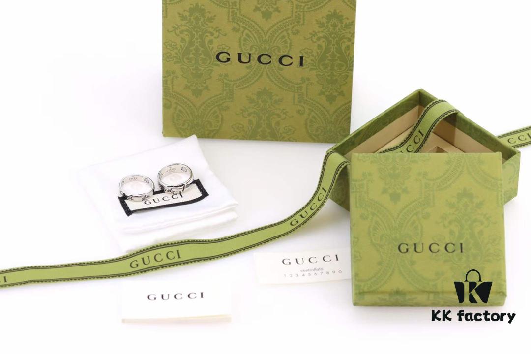 Valentine's Gift ❤️ Gucci Fearless Floral and Bird Couple Rings