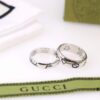 Valentine's Gift ❤️ Gucci Fearless Floral and Bird Couple Rings