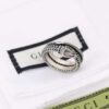 Valentine's Gift ❤️ Gucci Garden Series Sterling Silver Snake Couple Ring