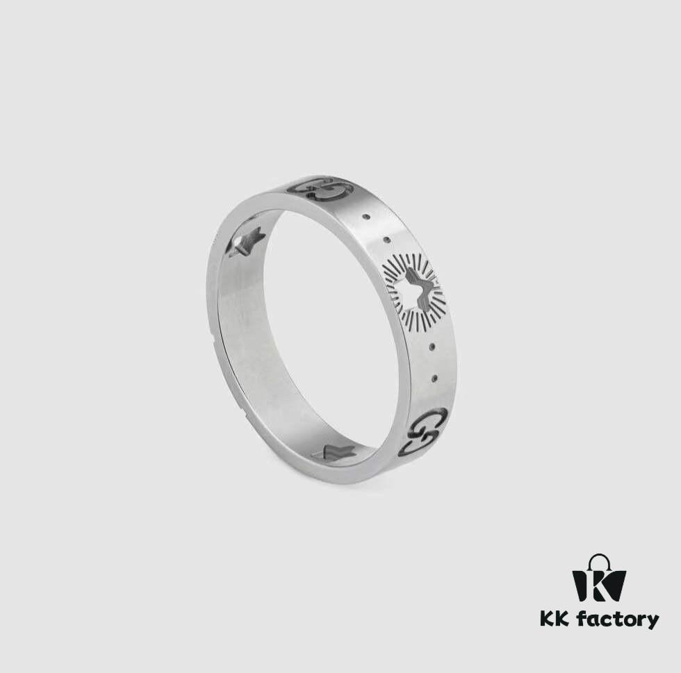 Valentine's Gift ❤️ Gucci New Icon Ring, Same as Official Website