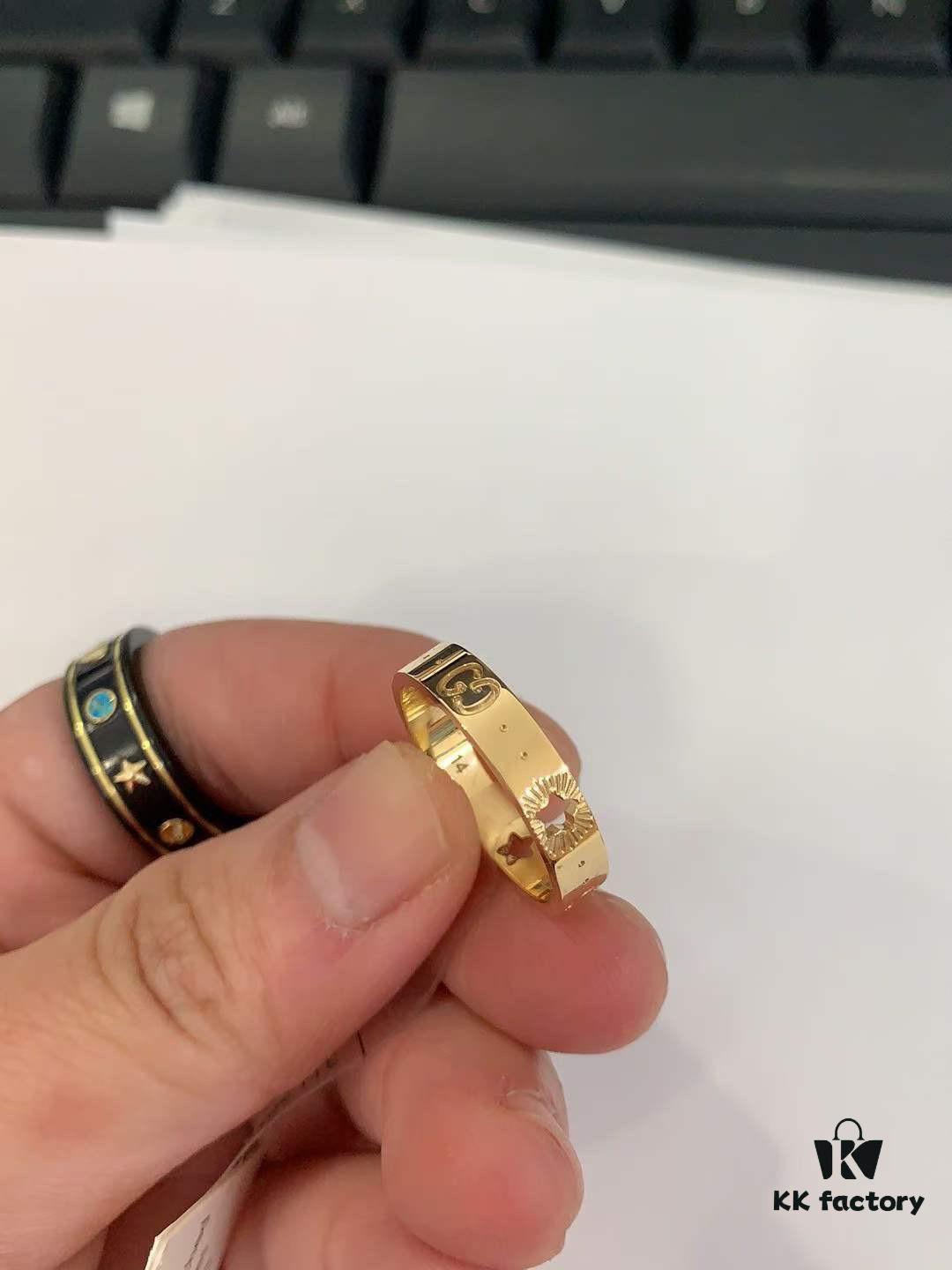 Valentine's Gift ❤️ Gucci New Icon Ring, Same as Official Website