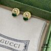 Gucci Lion Head Diamond-Paved Vintage Earrings 🦁️ 💚