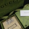 Gucci Double G Bow Diamond-Paved Elegant Stud Earrings 💚