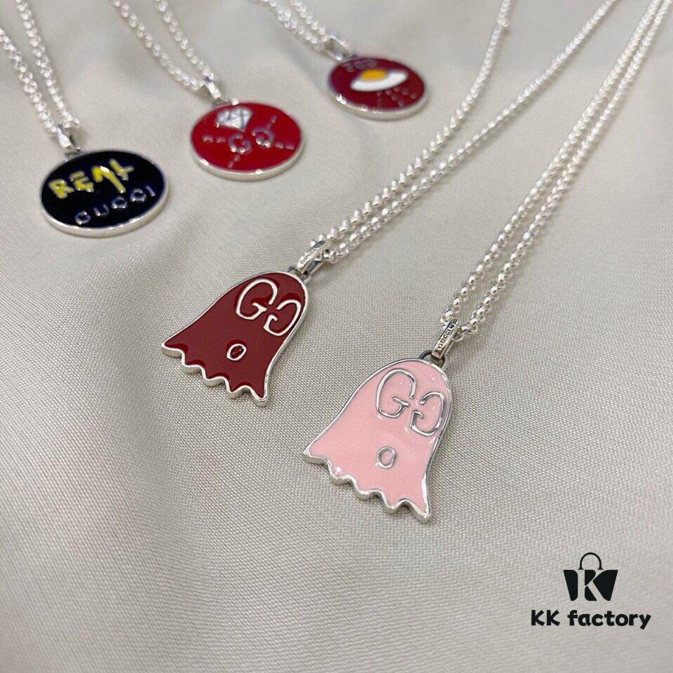 Gucci REAL Series 925 Sterling Silver 6-Piece Necklace