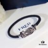 New Arrival! Fred Force 10 Bracelet, Luxury Fashion Statement, 18K Gold Electroplated Stainless Steel with Full Diamond-Set Horseshoe Clasp