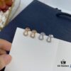 New Release 925 Sterling Silver Luxury Magnetic Clasp Earrings – Fashionable, Exquisite Craftsmanship, 18K Gold Plated, Micro-Paved Design, Premium Custom Jewelry in Platinum and Rose Gold