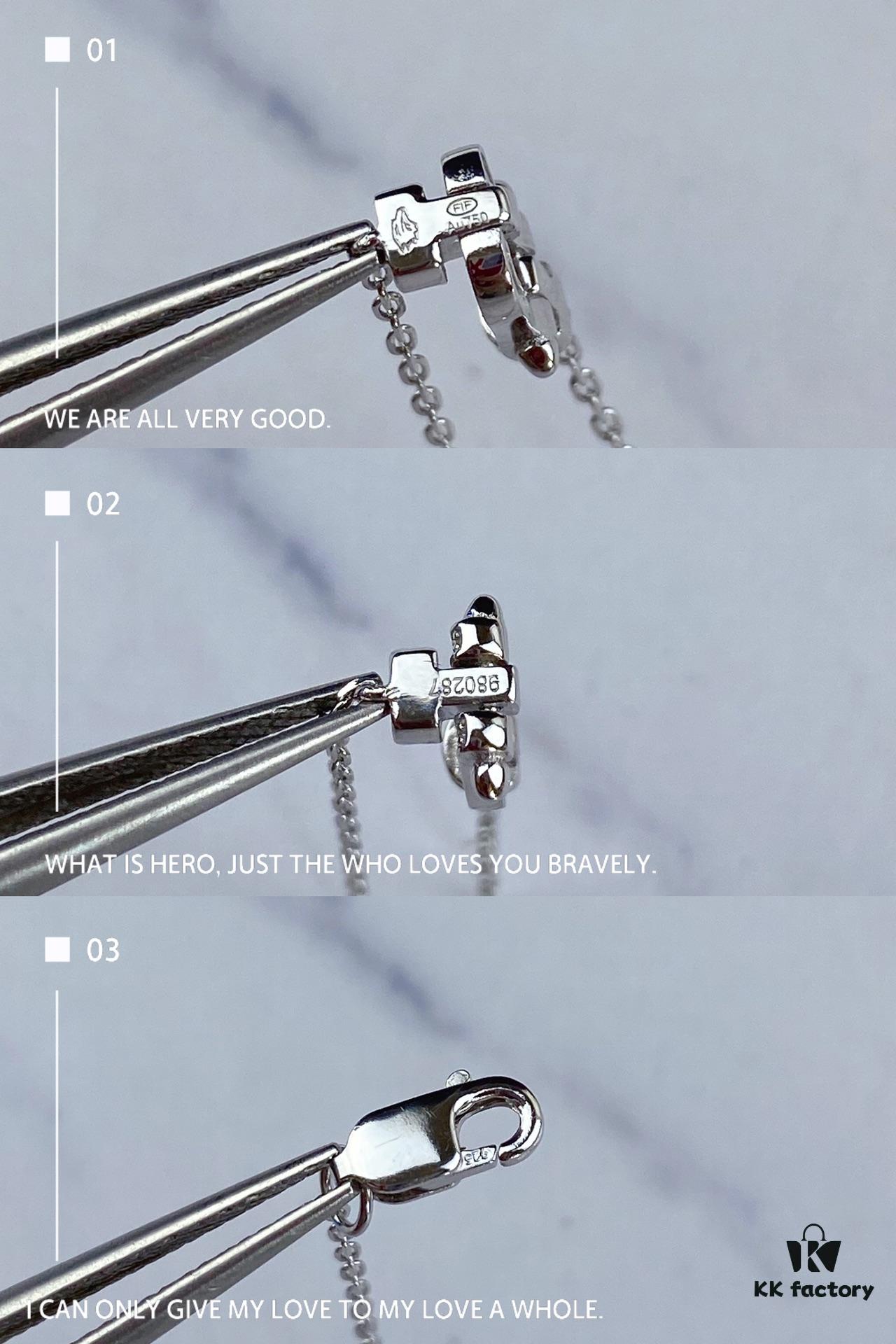 Fred Force 18K Gold Plated Sterling Silver Horse-Shoe Charm Bracelet with Micro-Paved Zirconia - Luxury Fashion Designer Jewelry, Rhodium, Rose Gold, Yellow Gold Finish