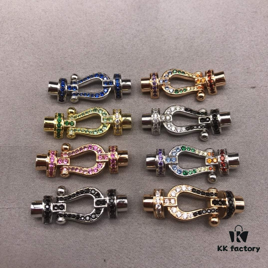 FRED Bracelet, Same Design as Official Counter, Horseshoe and Infinity Knot Full Series, Colorful Diamond Gradient Starry Pattern, Various Original Buckles and Accessories, Customizable Size