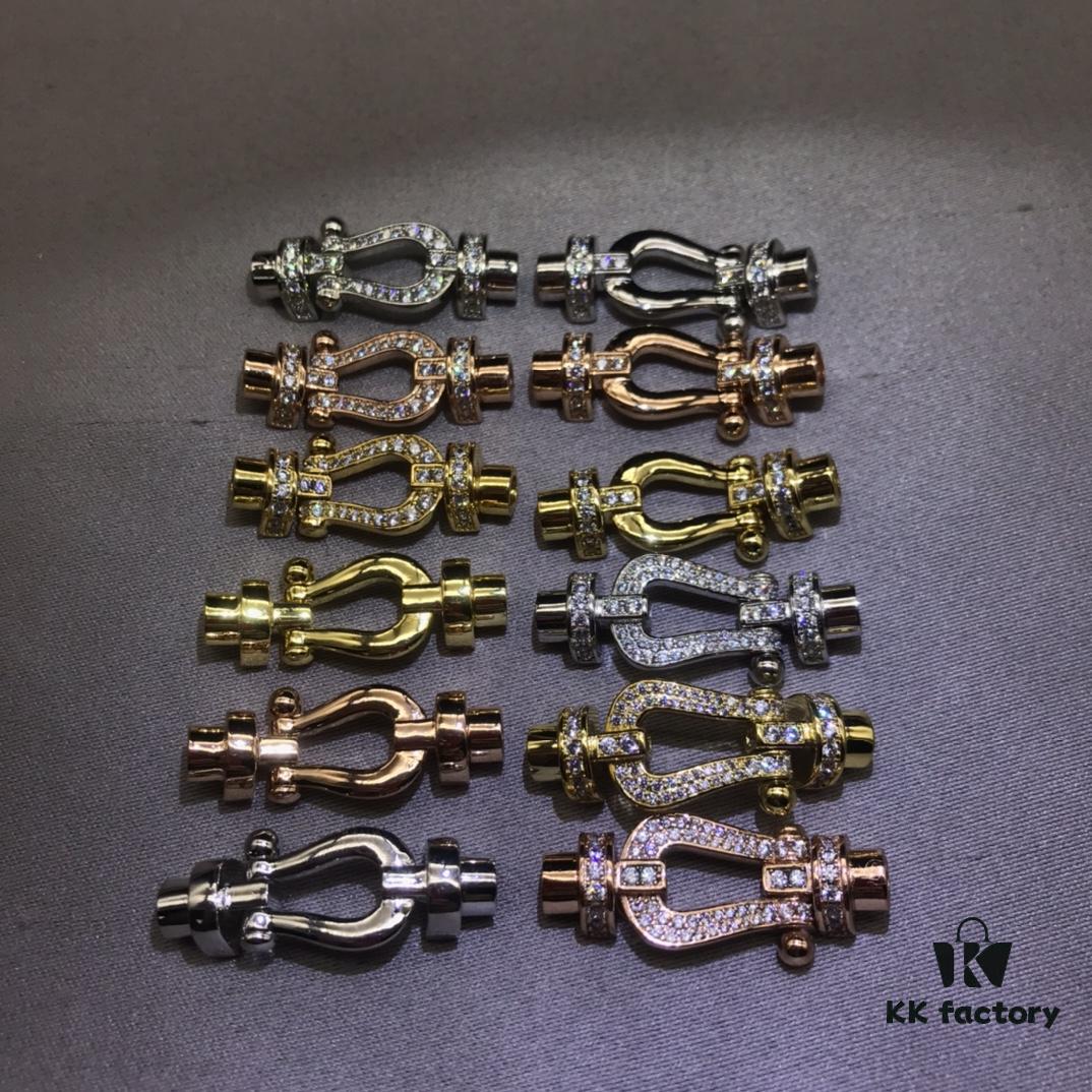 FRED Bracelet, Same Design as Official Counter, Horseshoe and Infinity Knot Full Series, Colorful Diamond Gradient Starry Pattern, Various Original Buckles and Accessories, Customizable Size