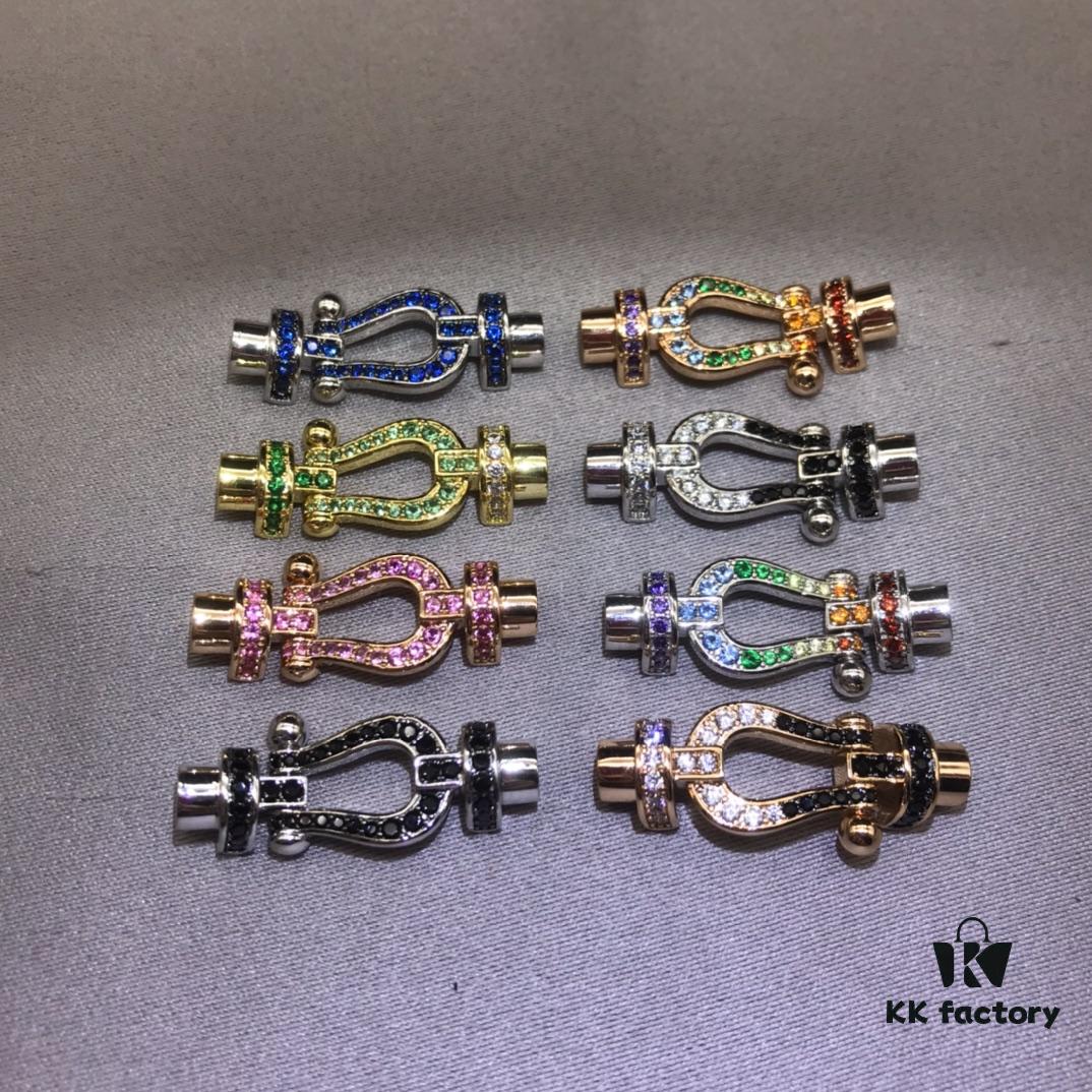 FRED Bracelet, Same Design as Official Counter, Horseshoe and Infinity Knot Full Series, Colorful Diamond Gradient Starry Pattern, Various Original Buckles and Accessories, Customizable Size