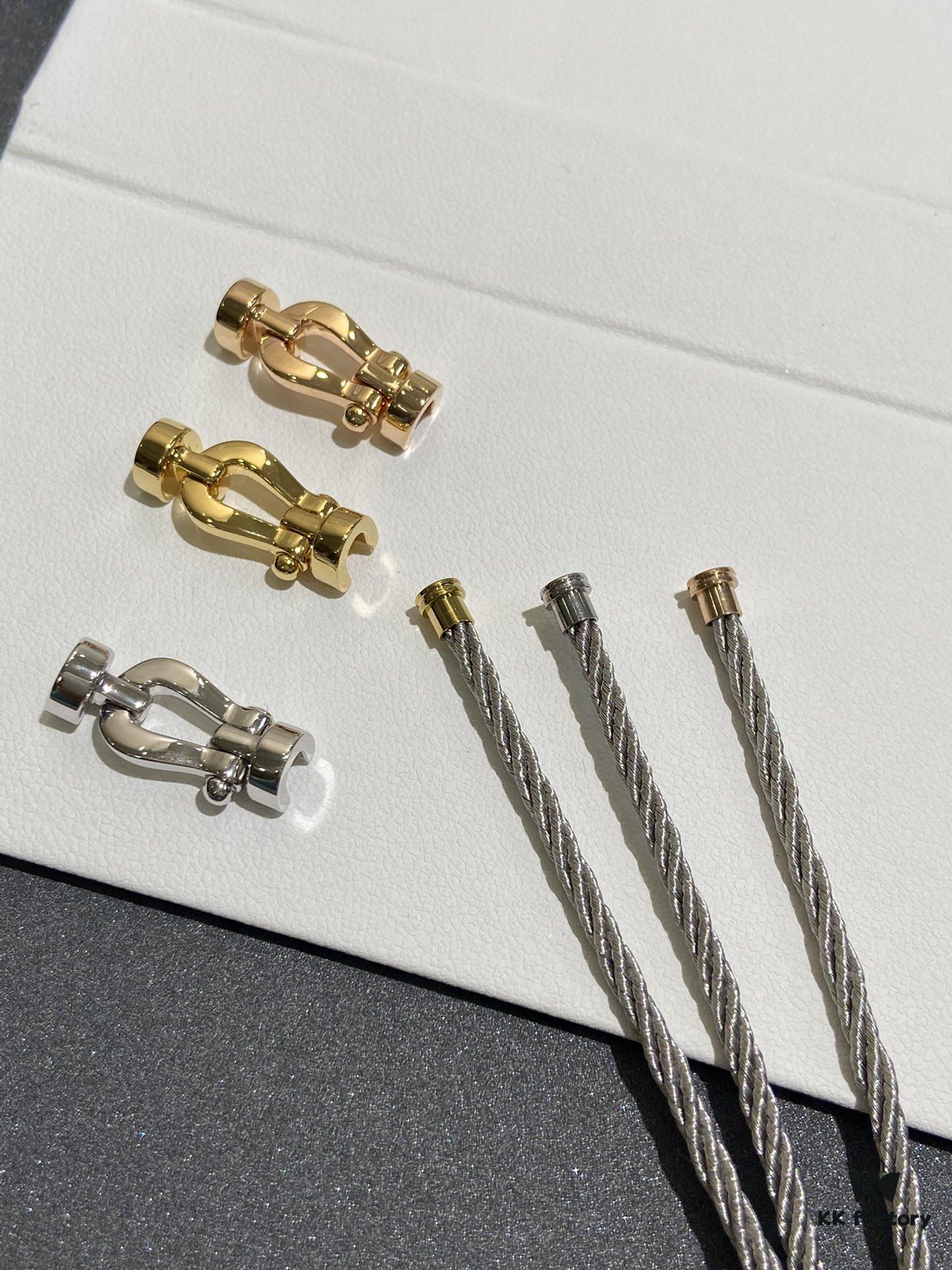 New Fred ZP Version Clasp - Rolling Out Successively ❤️ Half-Diamond Clasp Head 🆕 Newly Released Multi-Chain Steel Cord 🆕 Newly Released