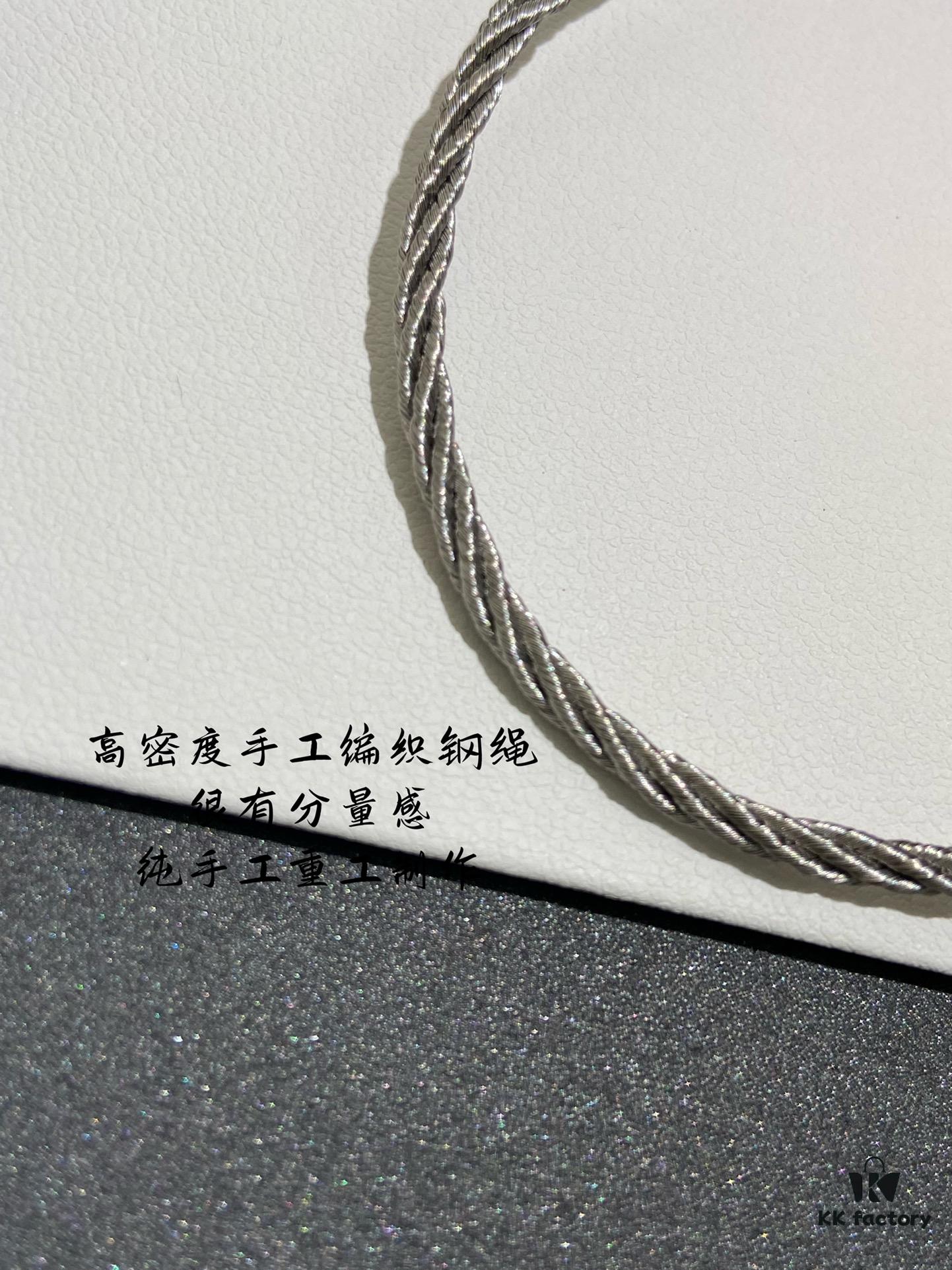 New Fred ZP Version Clasp - Rolling Out Successively ❤️ Half-Diamond Clasp Head 🆕 Newly Released Multi-Chain Steel Cord 🆕 Newly Released