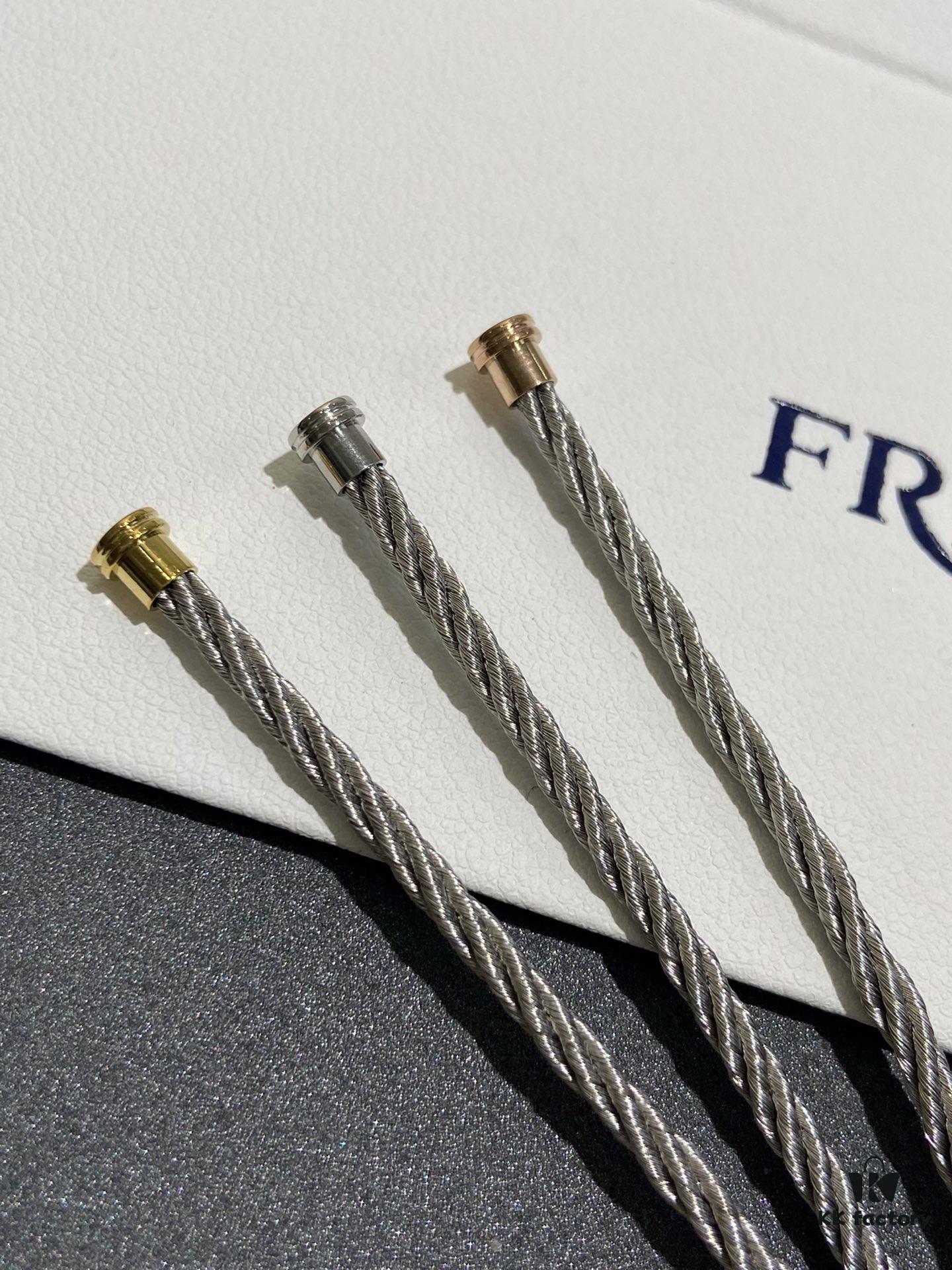 New Fred ZP Version Clasp - Rolling Out Successively ❤️ Half-Diamond Clasp Head 🆕 Newly Released Multi-Chain Steel Cord 🆕 Newly Released