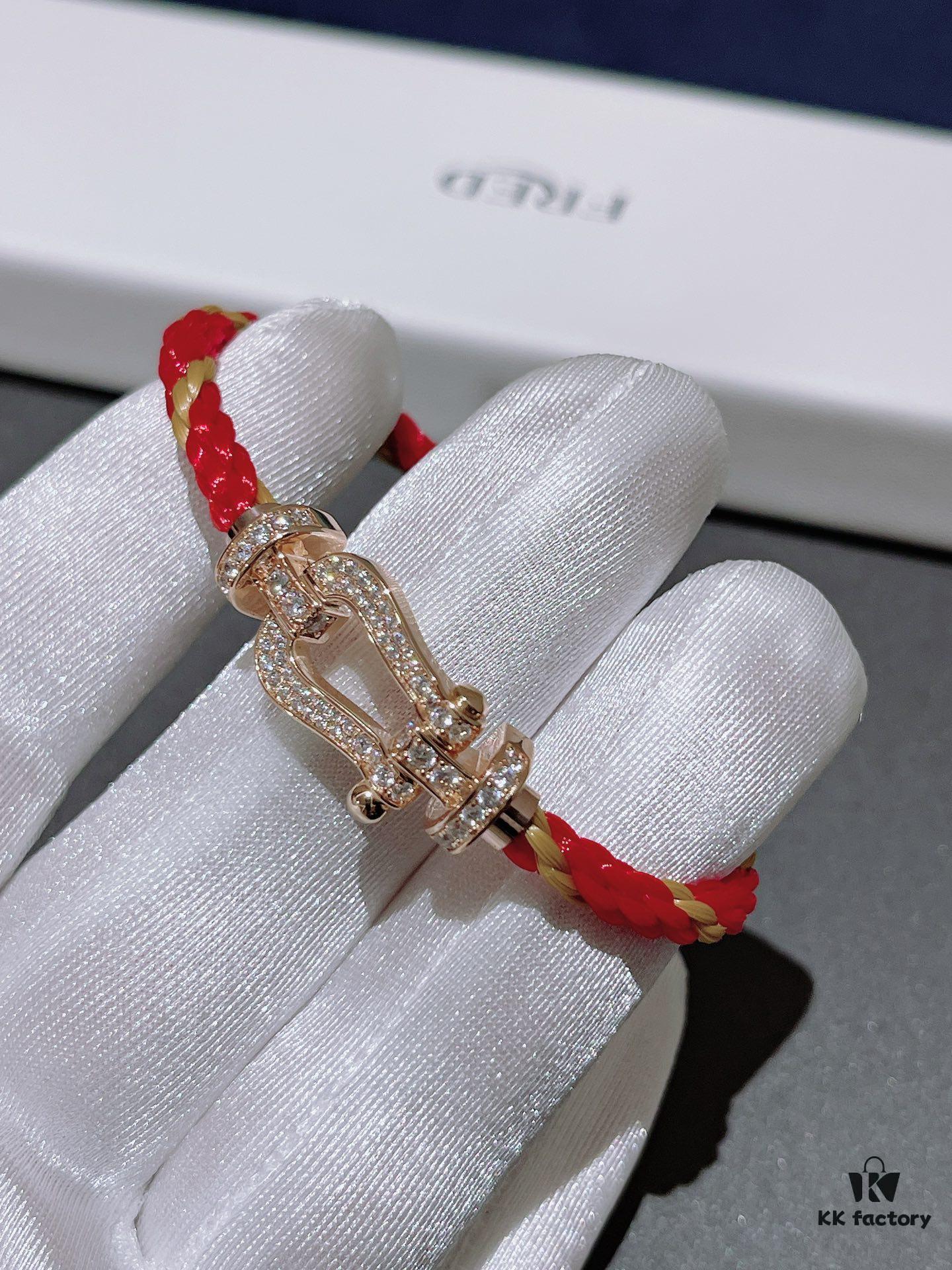 Multicolor Nylon Rope Chain (Rose Gold Tone)