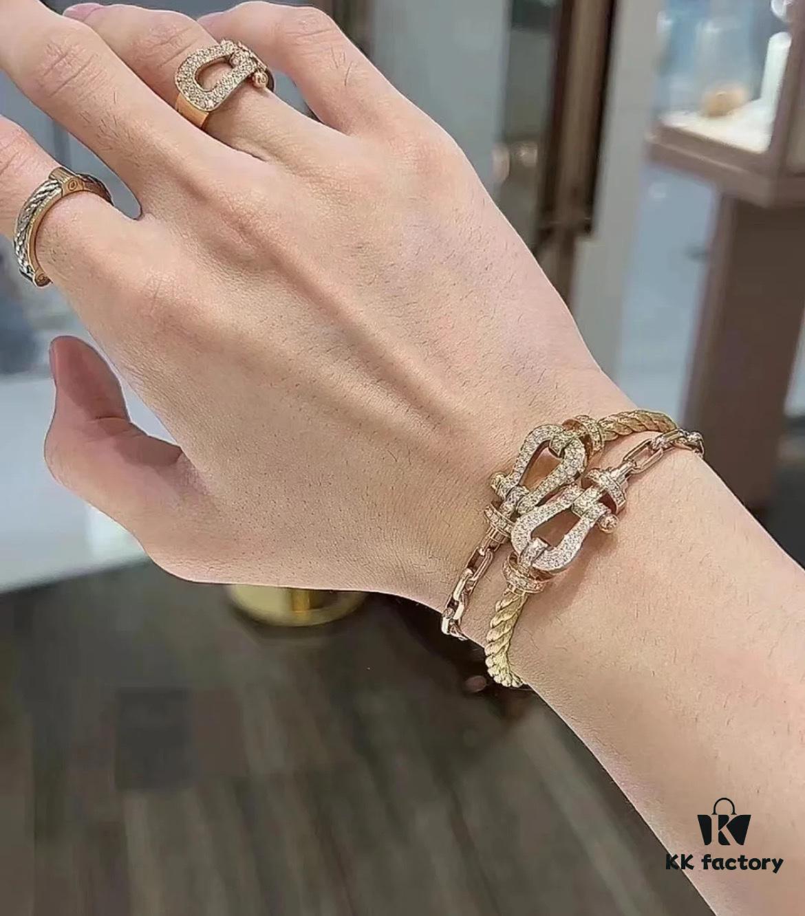 Fred Force 10 Luxe Gold Bracelet