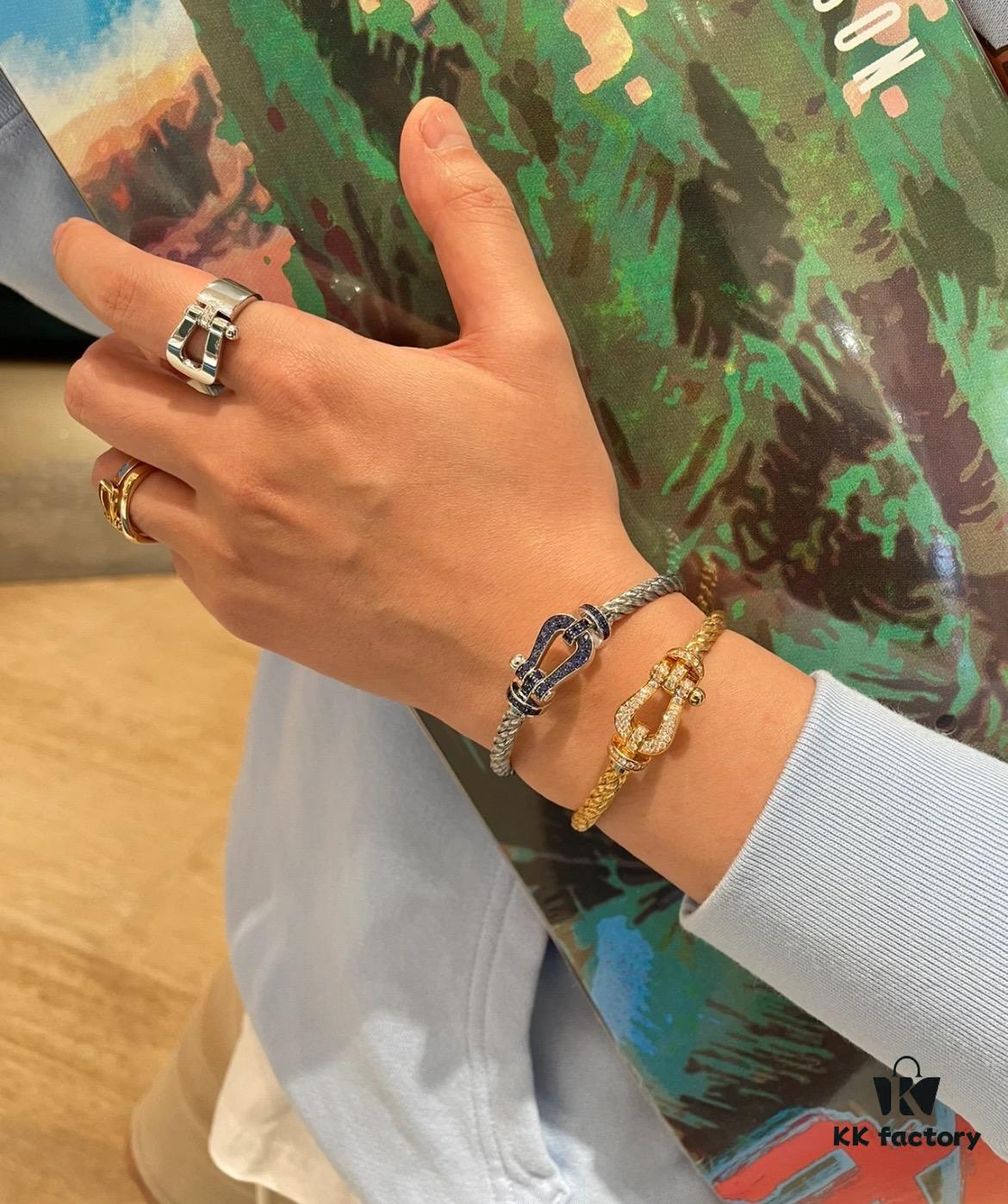 Fred Force 10 Luxe Gold Bracelet