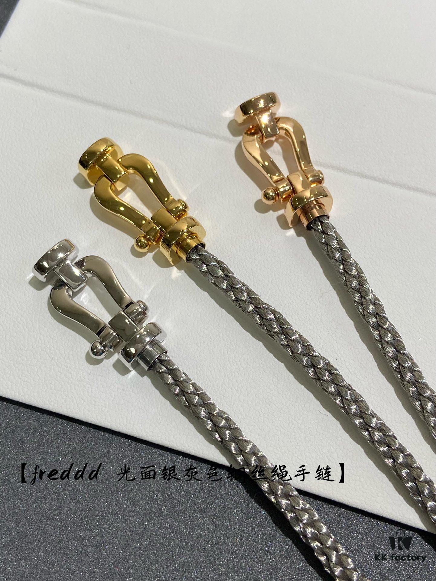 New Fred ZP Version Clasp - Rolling Out Successively ❤️ Half-Diamond Clasp Head 🆕 Newly Released Multi-Chain Steel Cord 🆕 Newly Released